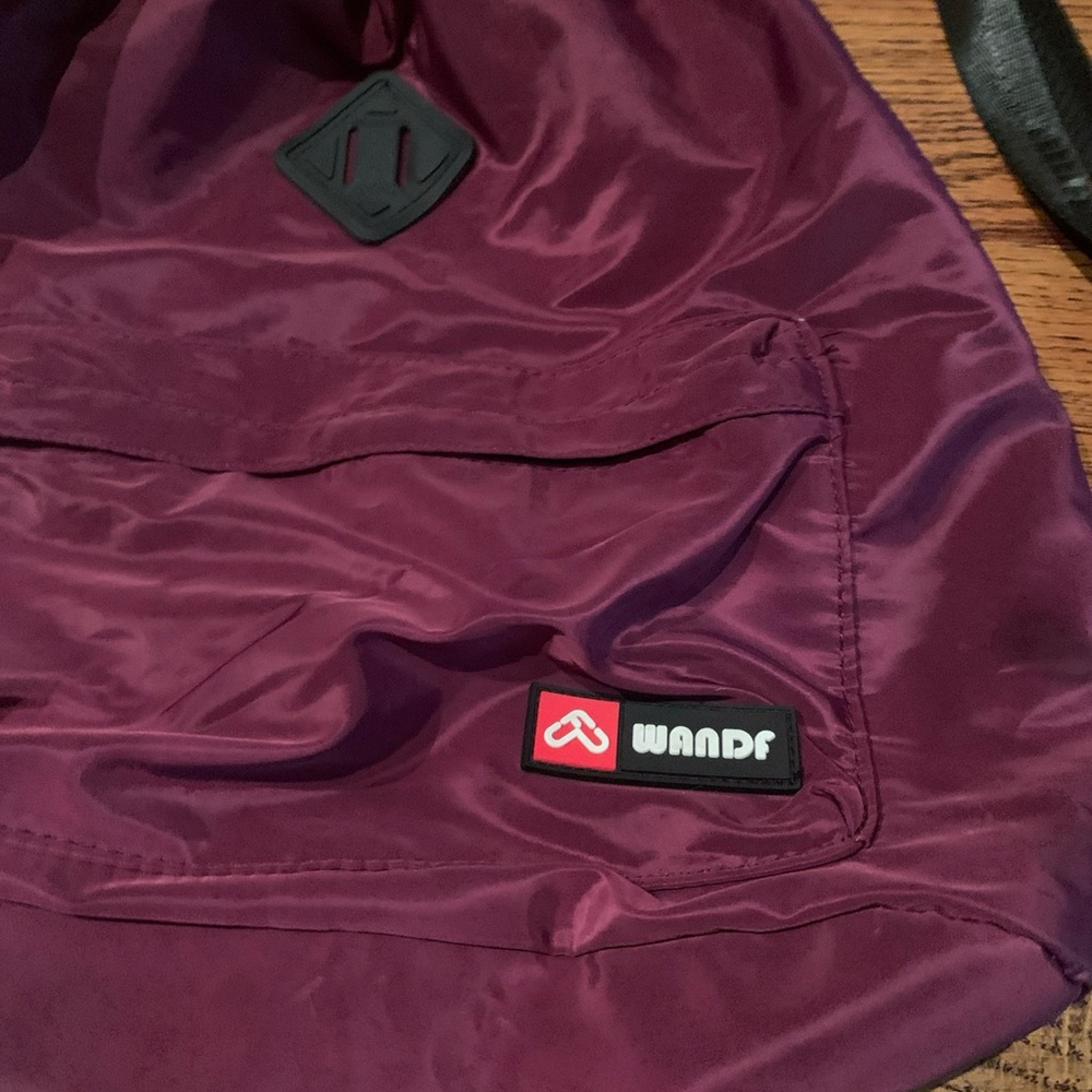 Wandf Plum Drawstring Backpack - Picture 2 of 5